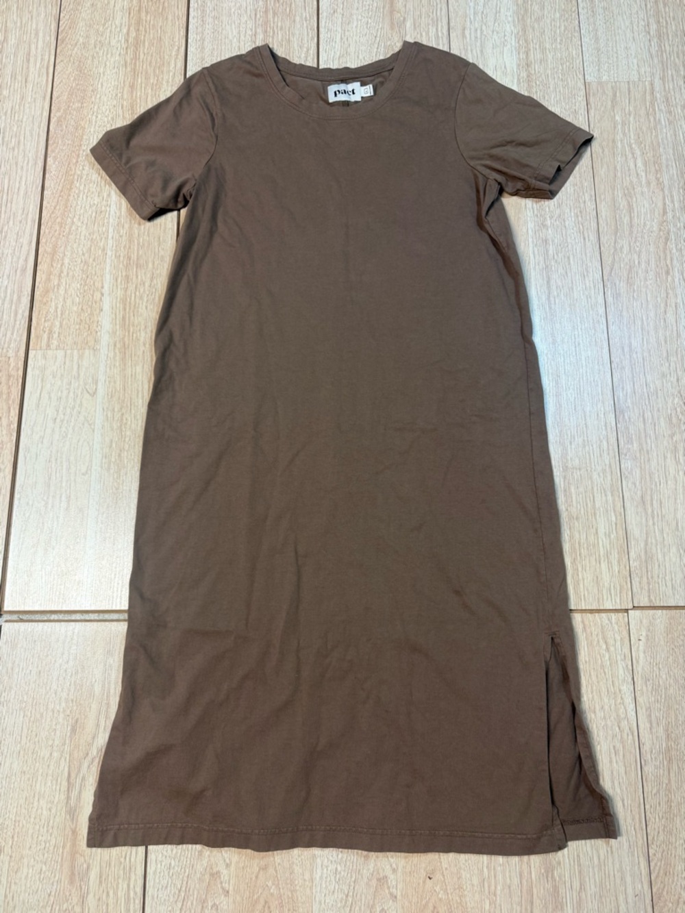 Pact Organic Cotton Tshirt Midi Dress